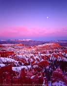 Moonrise Over The Grand Staircase, Bryce Canyon National Park, Utah (4x5)
